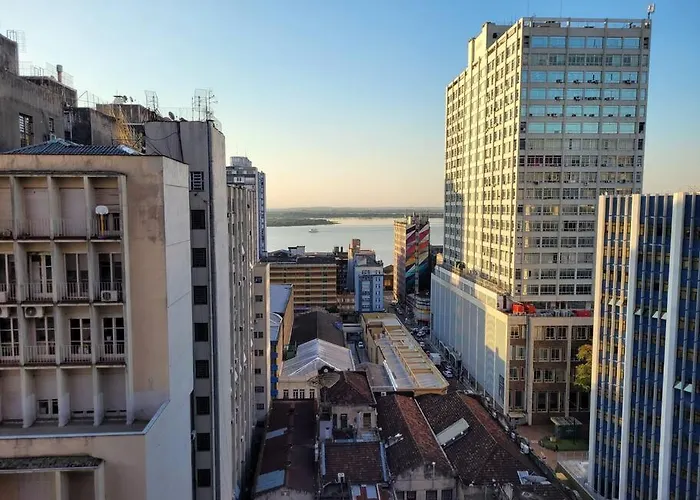 15 Andar, Studio, Centro, Vista Incrível * Porto Alegre