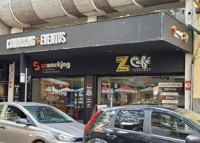 15 Andar, Studio, Centro, Vista Incrível *