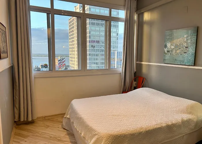 15 Andar, Studio, Centro, Vista Incrível Apartamento
