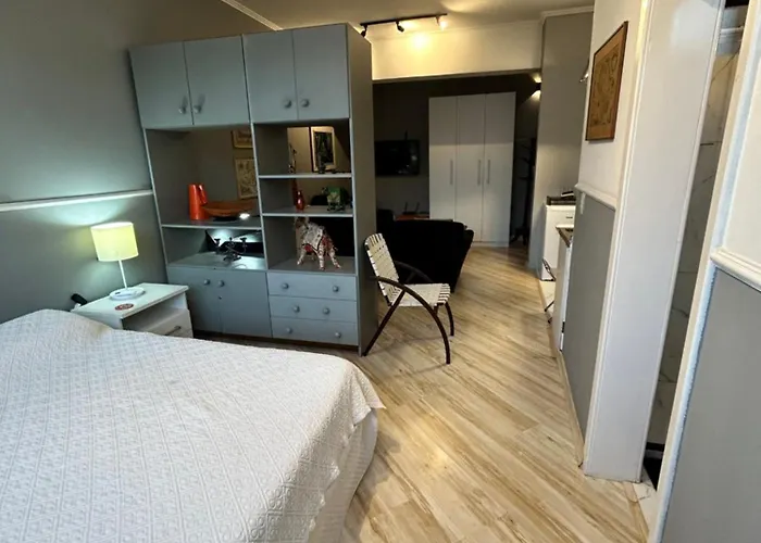 Apartamento 15 Andar, Studio, Centro, Vista Incrível *